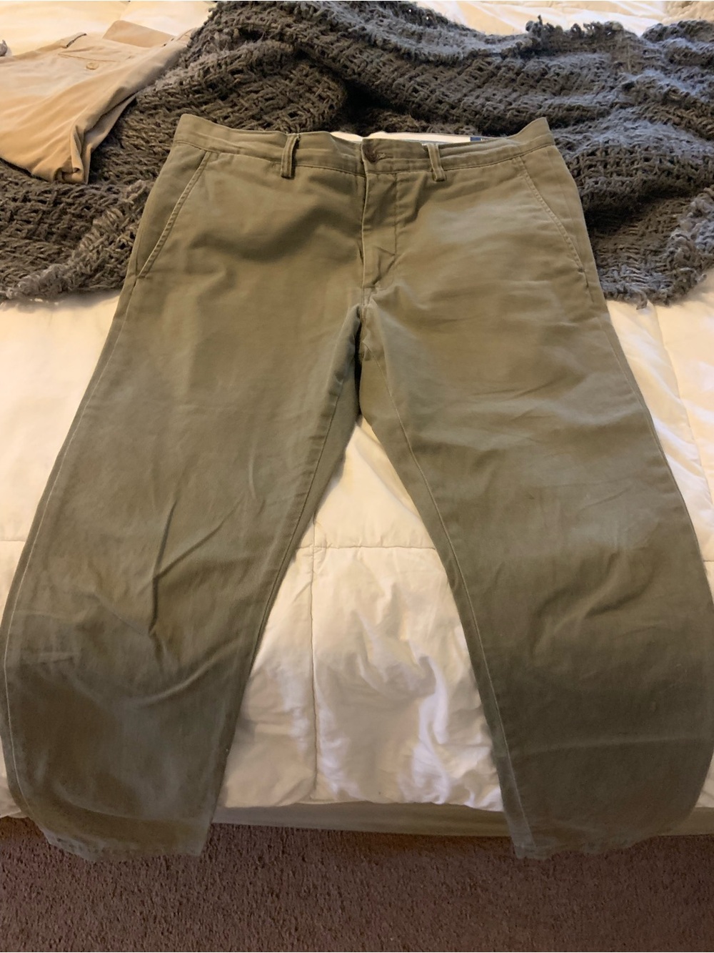 Ralph Lauren Olive/Tan Men's Chino Pants